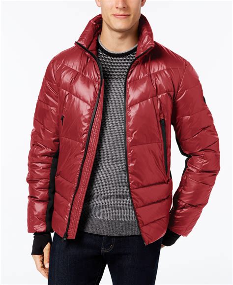 michael kors men's down jacket|Michael Kors down jacket men's.